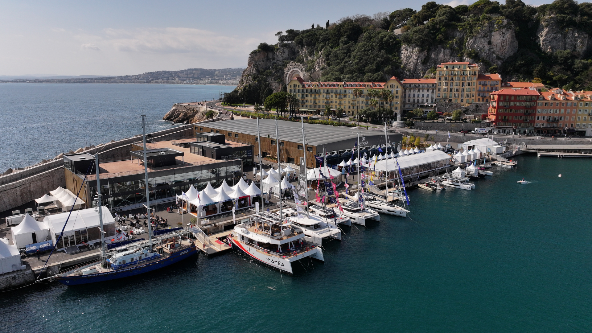 Vue drone - Nice Boating Tomorrow - Loic Chevalier