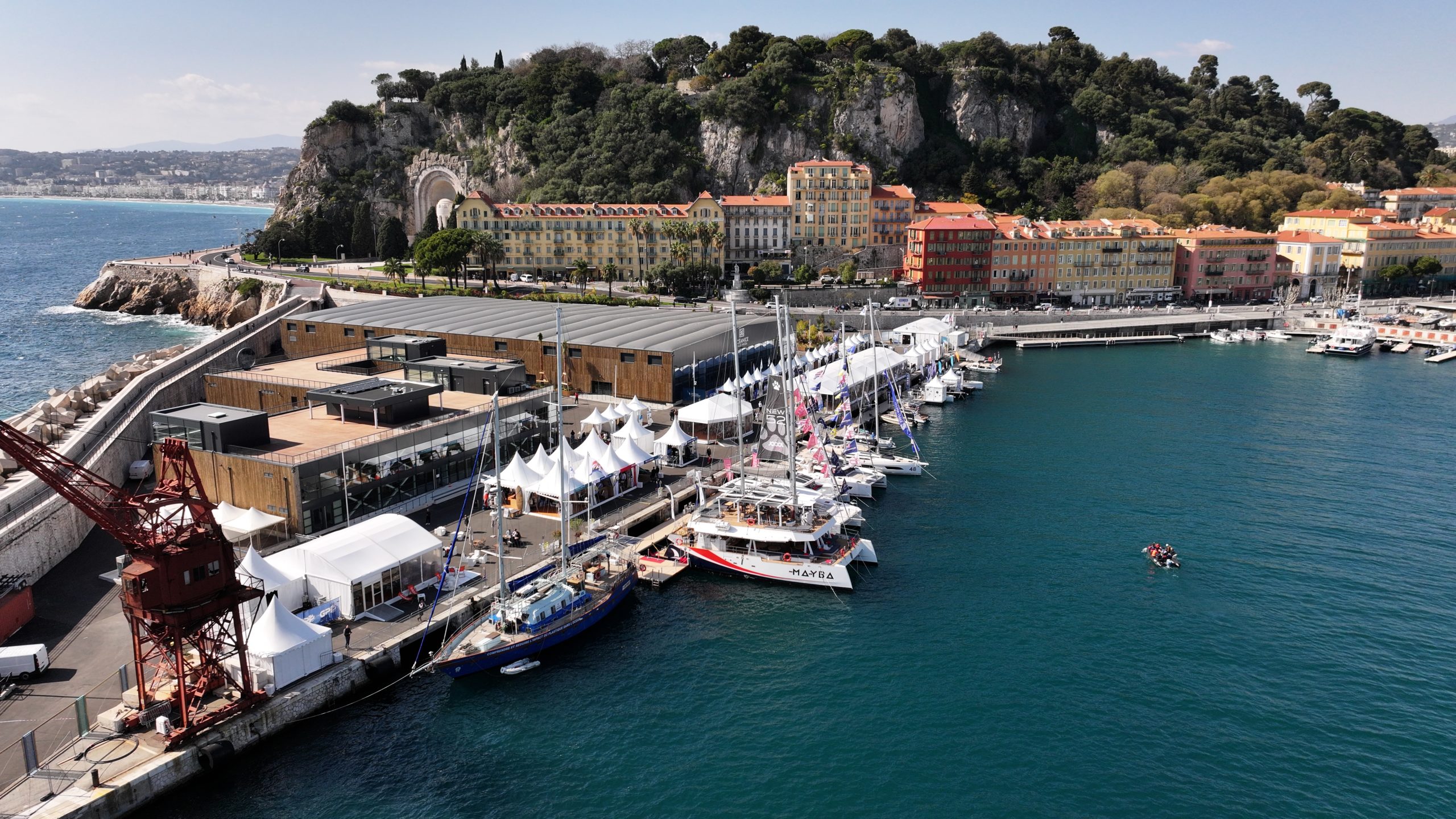 vue drone Nice Boating Tomorrow